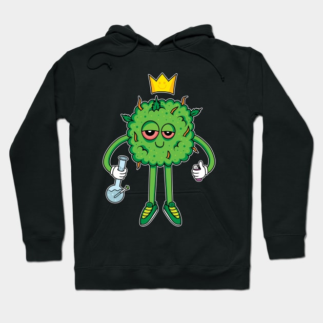 Weed Bud Hoodie by MightyShroom